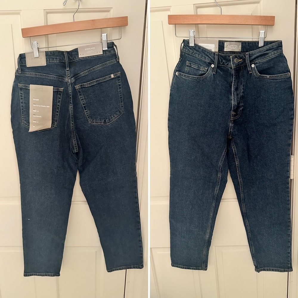 NWT Everlane The Curvy Cheeky Jean Jeans Organic Cotton 27 New